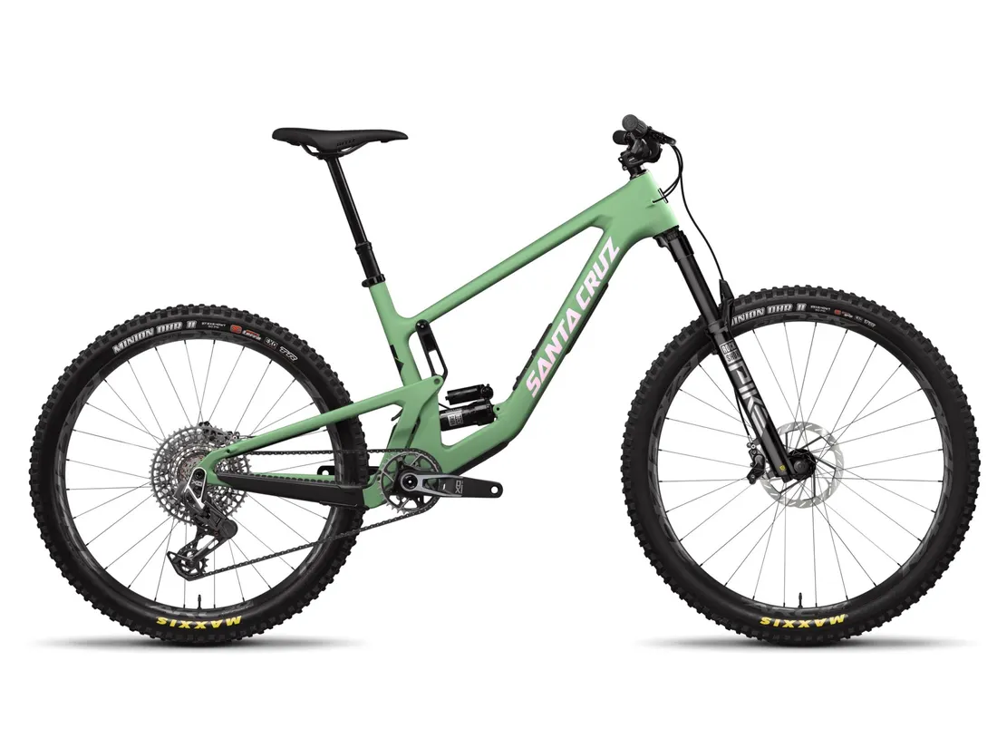 Santa Cruz 5010 Mountainbike in der Farbe Spumoni, Seitenansicht