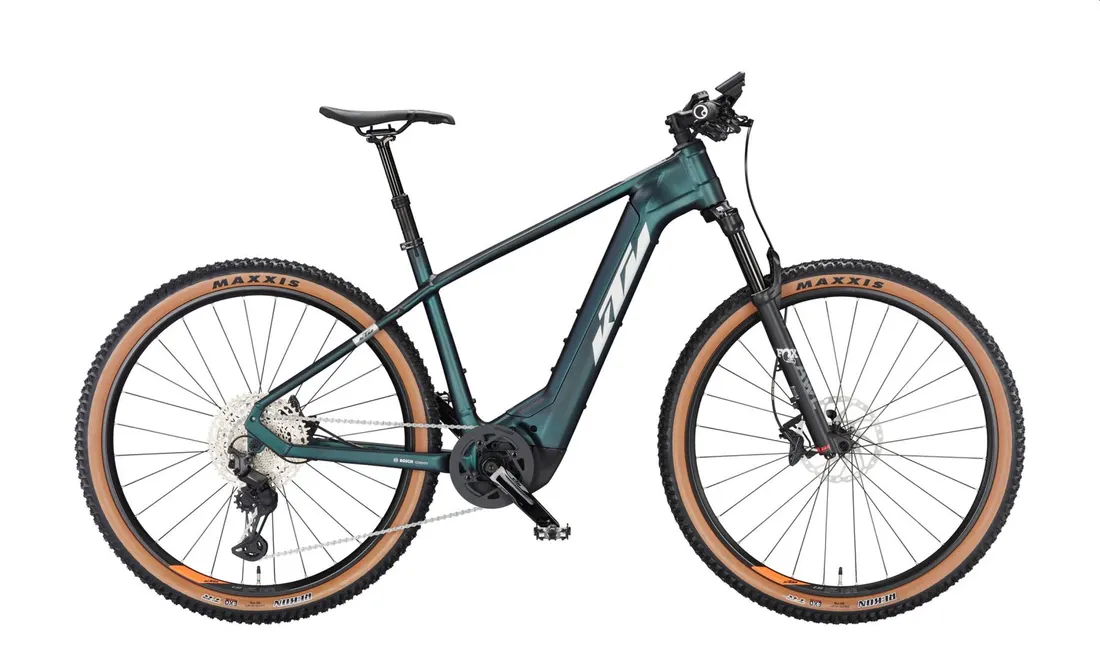 KTM Macina Team E-Mountainbike, Seitenansicht