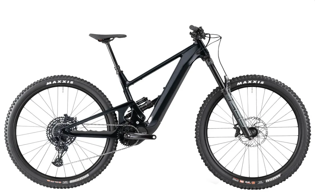 Scor 4060 LT Mountainbike in dunkler Lackierung, Seitenansicht
